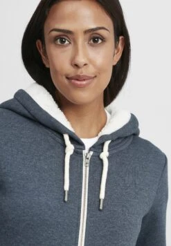 OXMO Oxbinja - Sudadera Con Cremallera - Insignia Blue Melange -OXMO Tienda de ventas 0000db49bf424f24b09fd8de4383b80b