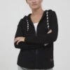 OXMO Oxwanda - Sudadera Con Cremallera - Black