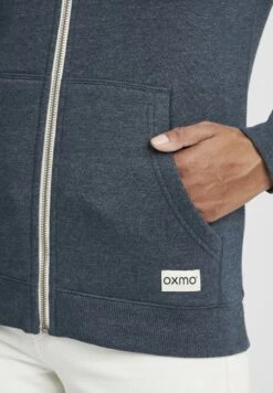 OXMO Oxbinja - Sudadera Con Cremallera - Insignia Blue Melange -OXMO Tienda de ventas 02039730acc746f4b493138681553c6d