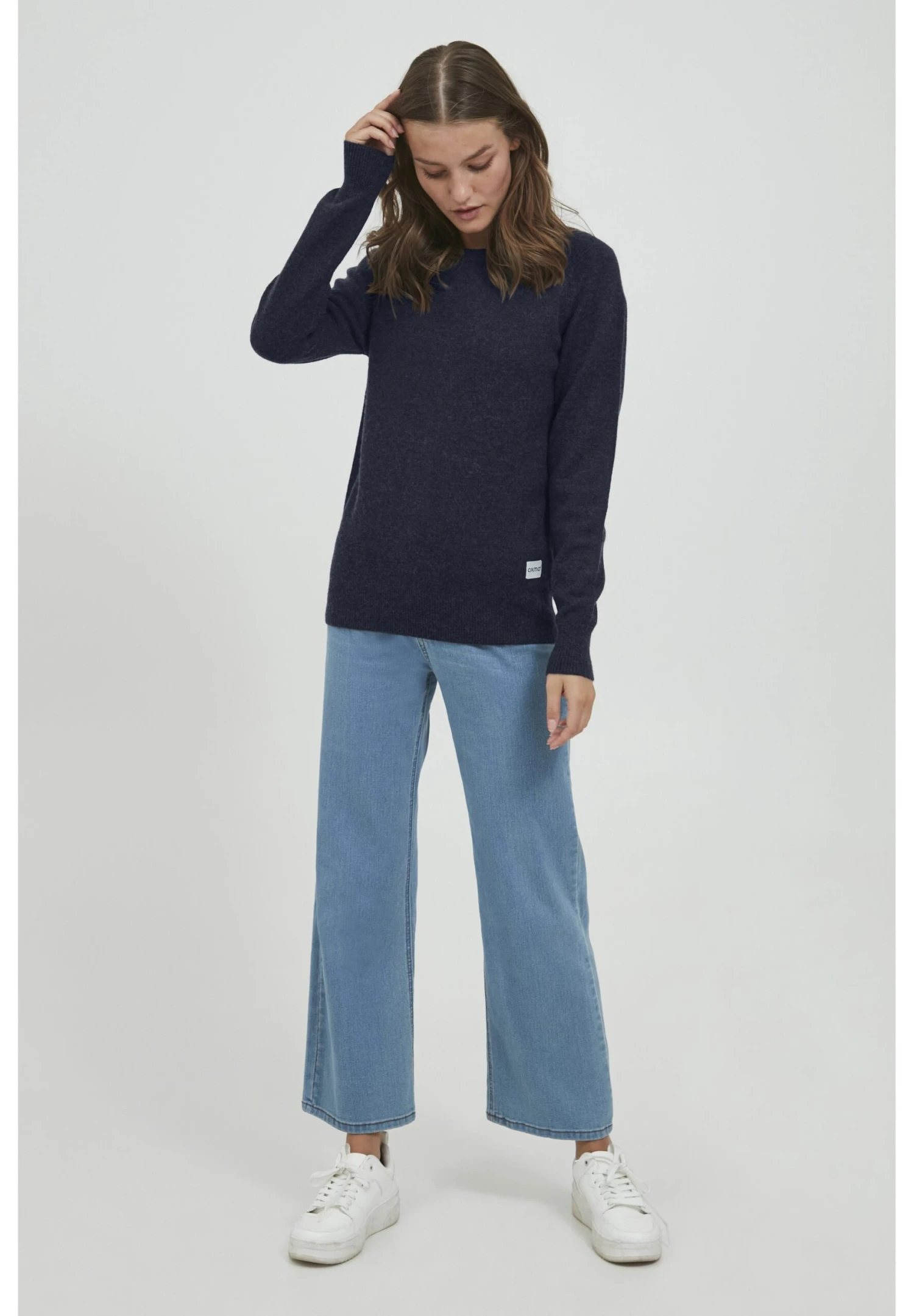 OXMO Oxmaria - Jersey De Punto - Blue 2 OXMO Oxmaria - Jersey De Punto - Blue - Imagen 2