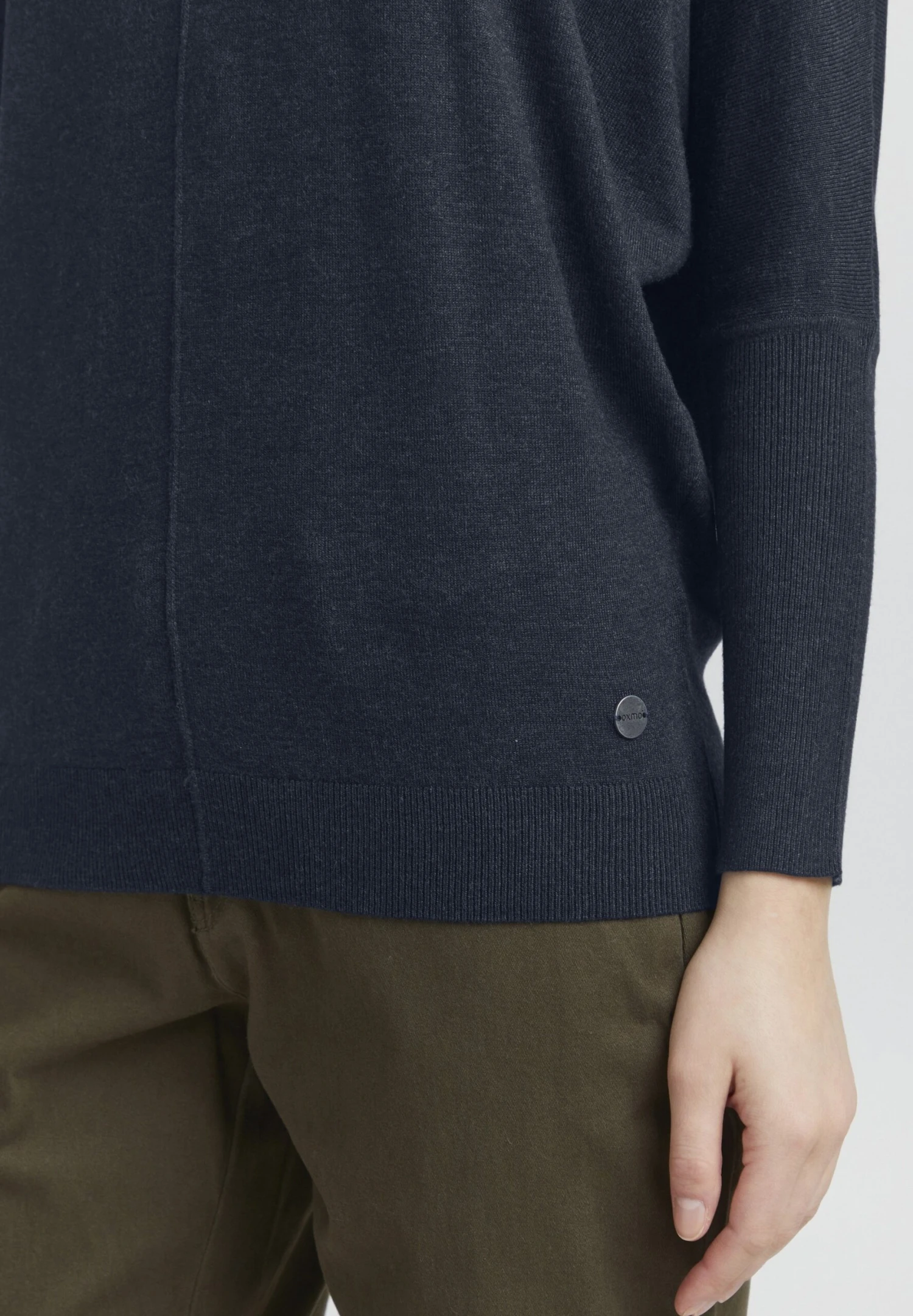 OXMO Oxherdis - Jersey De Punto - Total Eclipse Melange 5 OXMO Oxherdis - Jersey De Punto - Total Eclipse Melange - Imagen 5