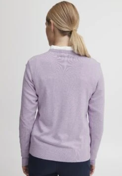 OXMO Oxhelene - Chaqueta De Punto - Purple Rose Melange -OXMO Tienda de ventas 183c49d59c0646bb977bcddcbab64ebb