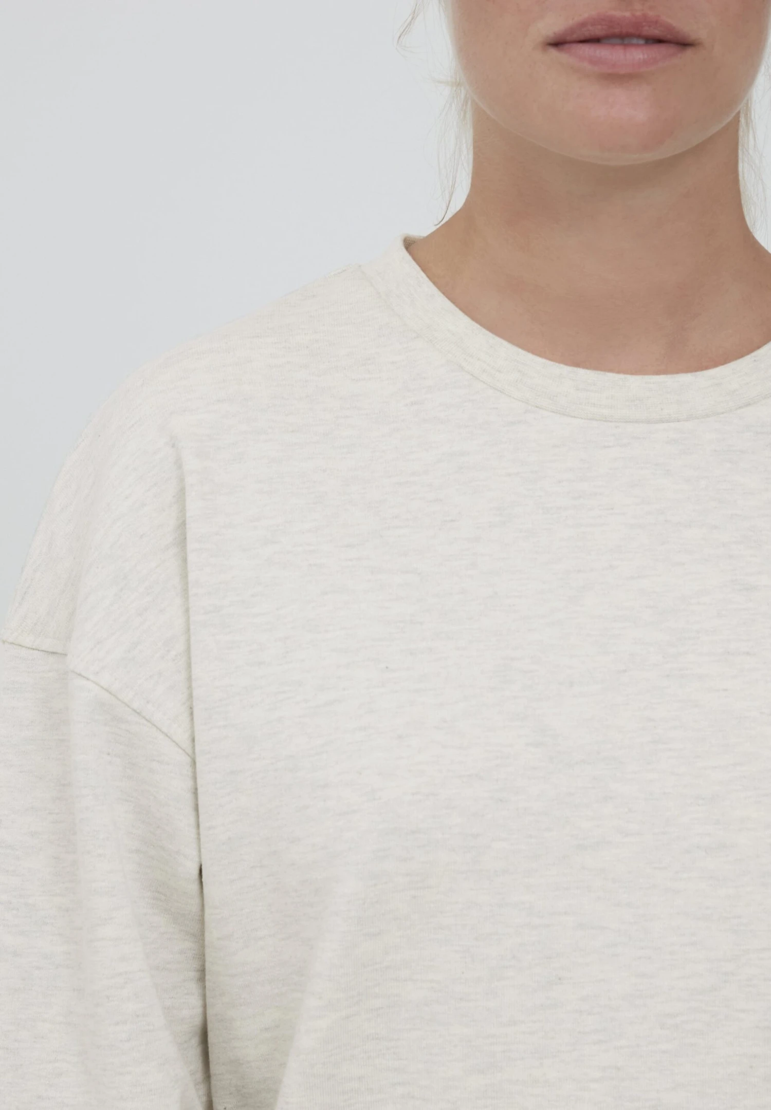 OXMO Oxgrynet - Sudadera - Oyster Grey Melange 4 OXMO Oxgrynet - Sudadera - Oyster Grey Melange - Imagen 4