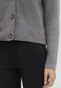 OXMO Oxnorene - Chaqueta De Punto - Mid Grey Melange -OXMO Tienda de ventas 216558aa9111495c83d8c3cdaf0e07cc