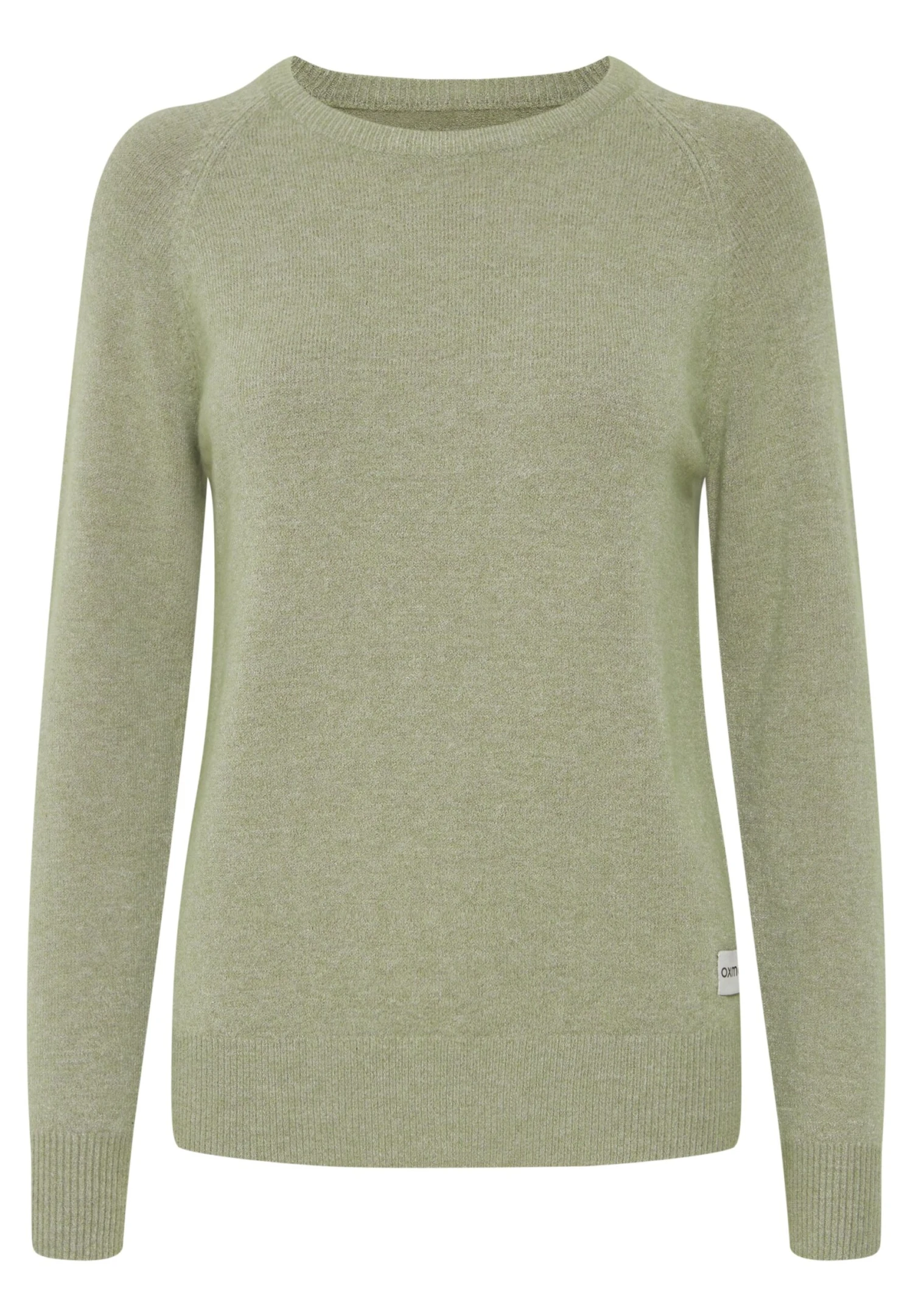 OXMO Oxmaria - Jersey De Punto - Vetiver Melange 5 OXMO Oxmaria - Jersey De Punto - Vetiver Melange - Imagen 5