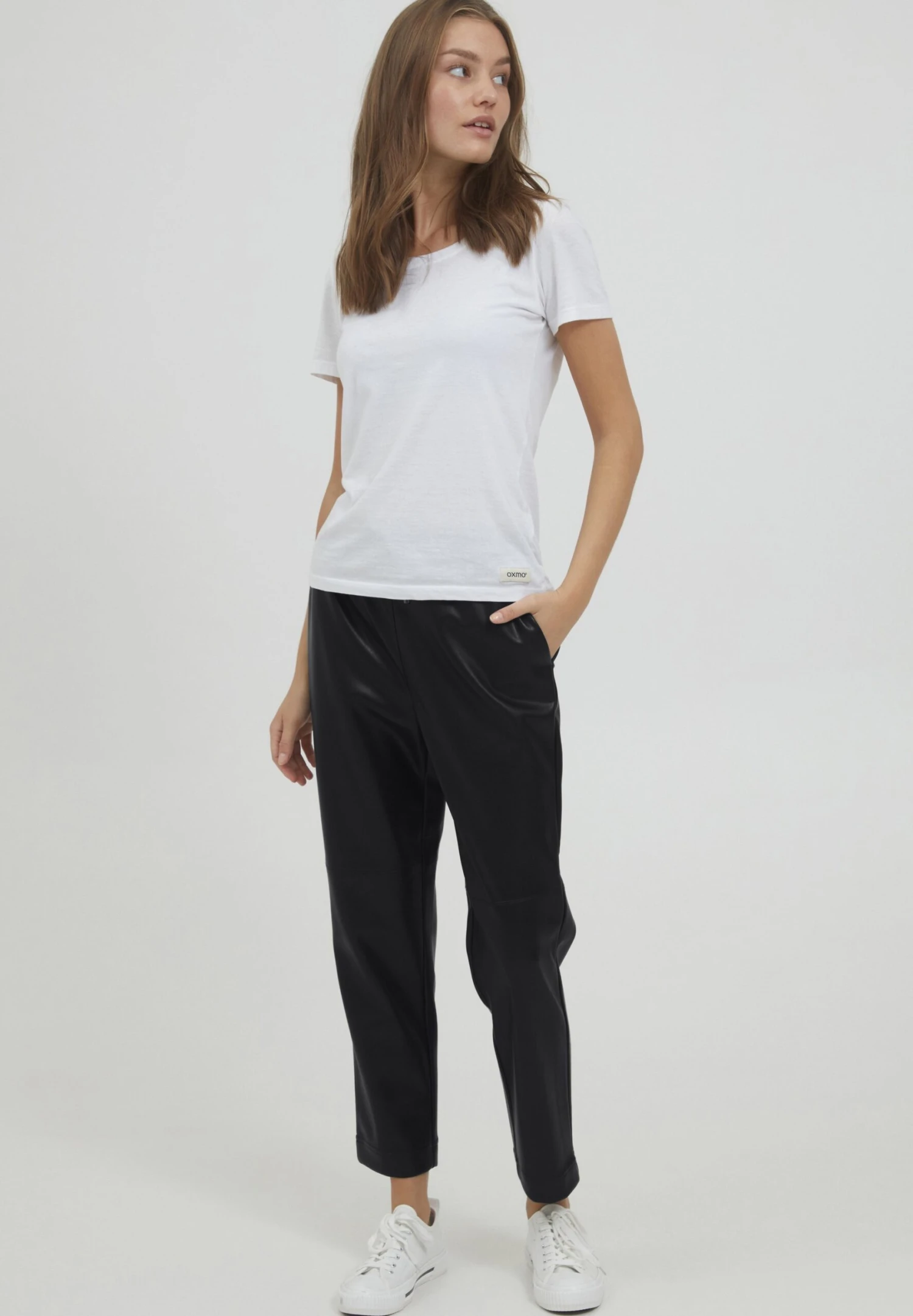 OXMO Paulia - Pantalones - Black 2 OXMO Paulia - Pantalones - Black - Imagen 2