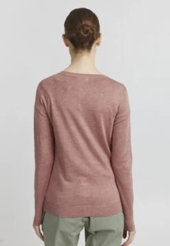 OXMO Chaqueta De Punto - Ash Rose Melange -OXMO Tienda de ventas 30123a530ea34de29041baf3f8402b41