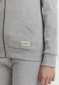 OXMO Oxlova - Sudadera Con Cremallera - Light Grey Melange -OXMO Tienda de ventas 32133ee601724635bdb02ce07ac05f08