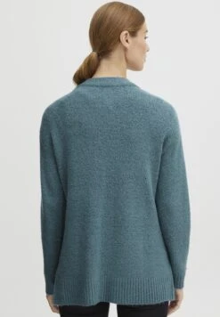 OXMO Oxsally - Chaqueta De Punto - Smoke Blue Melange -OXMO Tienda de ventas 3316e8009cee4466ad36eb9f6d9d7032