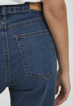 OXMO Oxanni - Vaqueros A Campana - Mid Blue Denim -OXMO Tienda de ventas 34e07a66d1ea420297c1f9de0a5a01ab