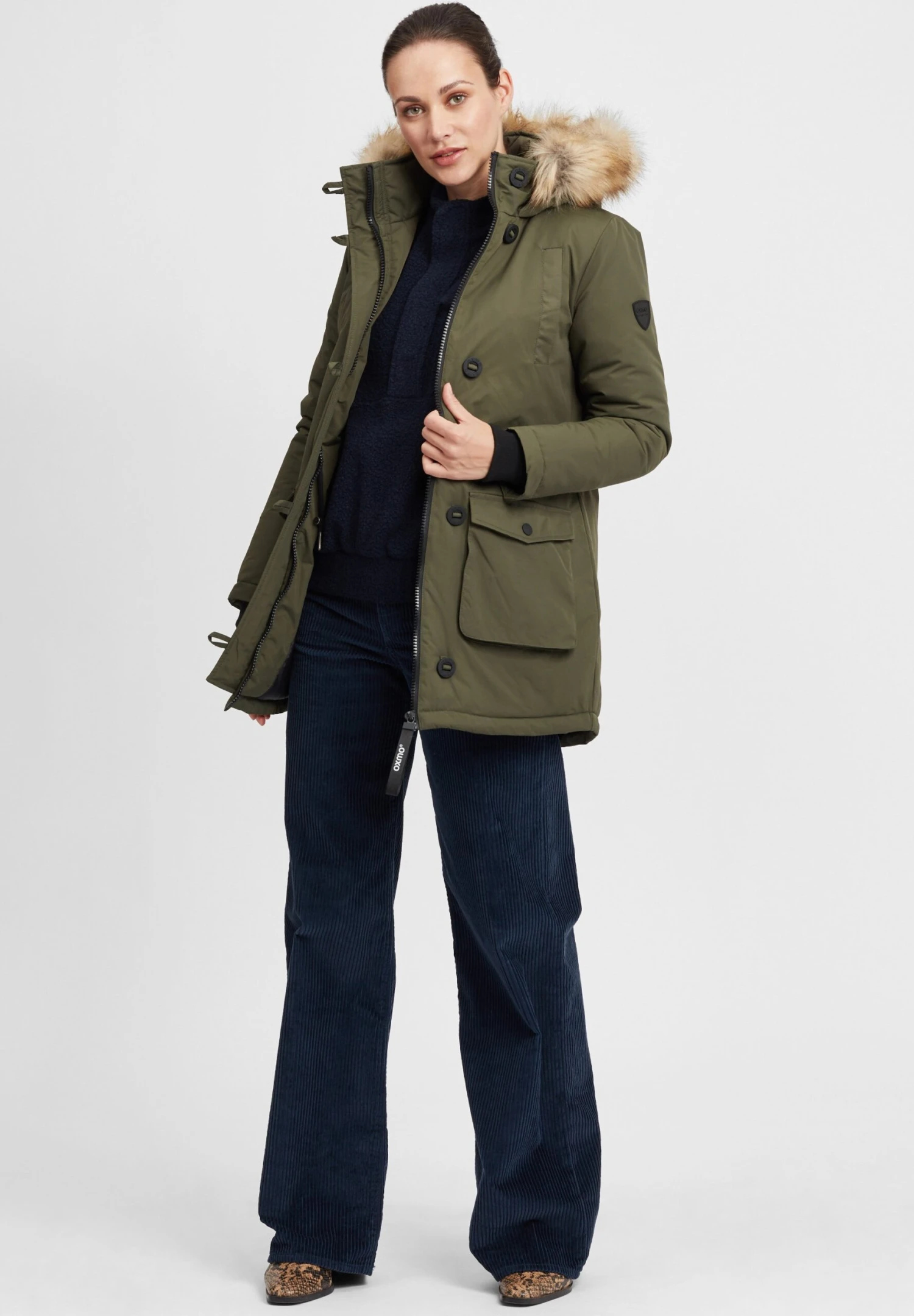 OXMO Oxacta - Abrigo De Invierno - Deep Depths 2 OXMO Oxacta - Abrigo De Invierno - Deep Depths - Imagen 2