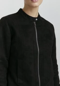 OXMO Peggy - Chaqueta De Cuero Sintético - Black -OXMO Tienda de ventas 391d5ef6058e42f4ab74eef79b9acc4f