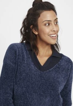 OXMO Oxesmira - Jersey De Punto - Insignia Blue -OXMO Tienda de ventas 3b698168b5ac4852bded9574acd5dfa5