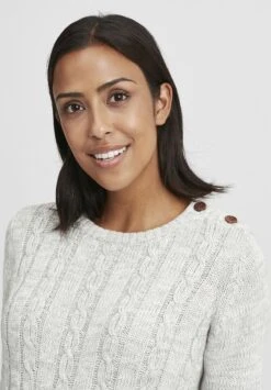 OXMO Oxphia - Jersey De Punto - Lig Grey M -OXMO Tienda de ventas 3d6cdb72759e4ced80f6a895ff3a7d1a