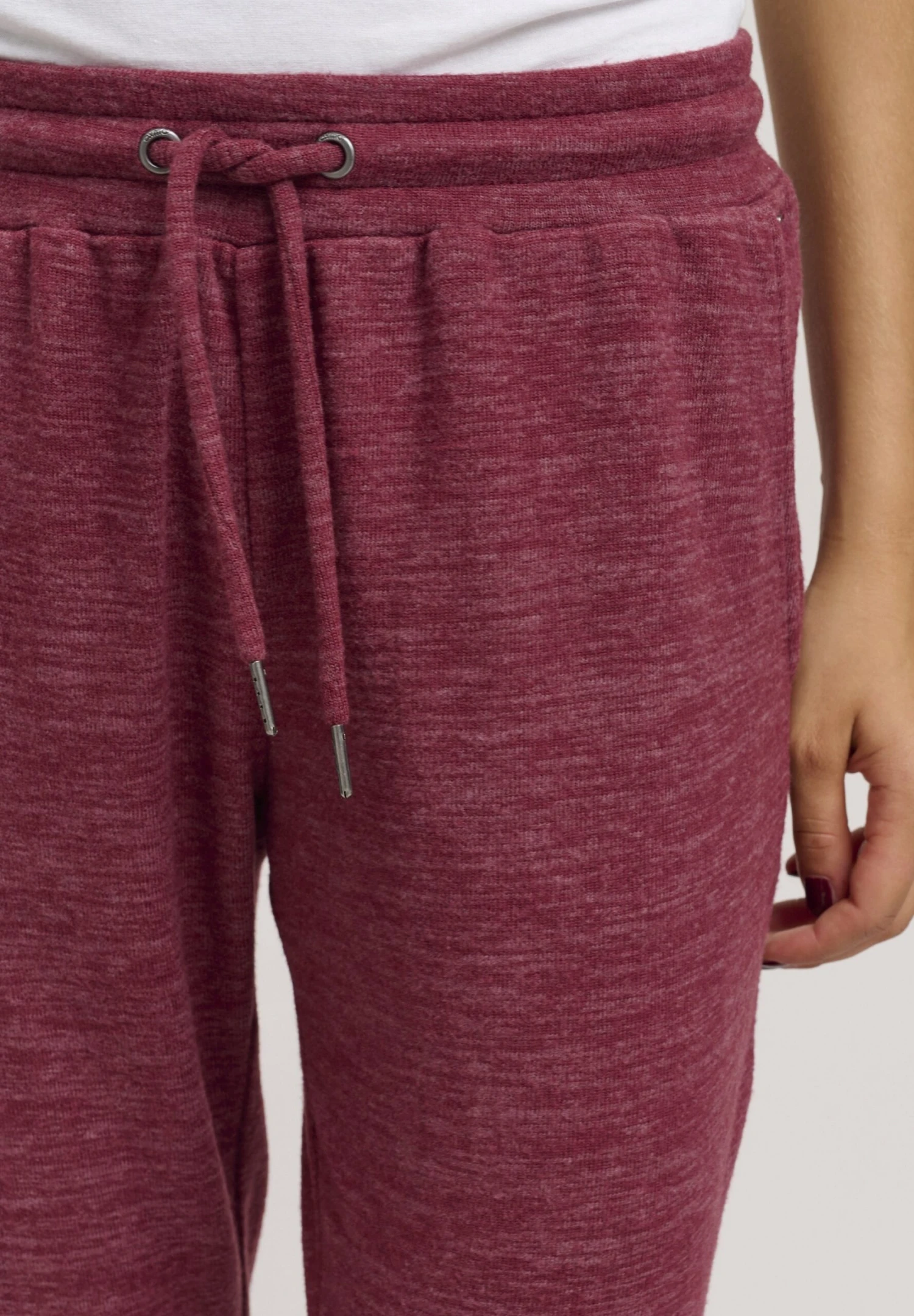 OXMO Oxbenita - Pantalones Deportivos - Wine Red Melange 4 OXMO Oxbenita - Pantalones Deportivos - Wine Red Melange - Imagen 4