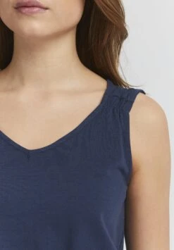 OXMO Top - Indigo Blue -OXMO Tienda de ventas 45a67cdecc3d4ad79e78aabfaa22c437