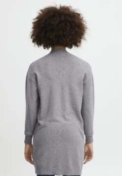 OXMO Oxritiana - Chaqueta De Punto - Mid Grey Melange -OXMO Tienda de ventas 475c9161f3c8484eb1ffd4f131edb212