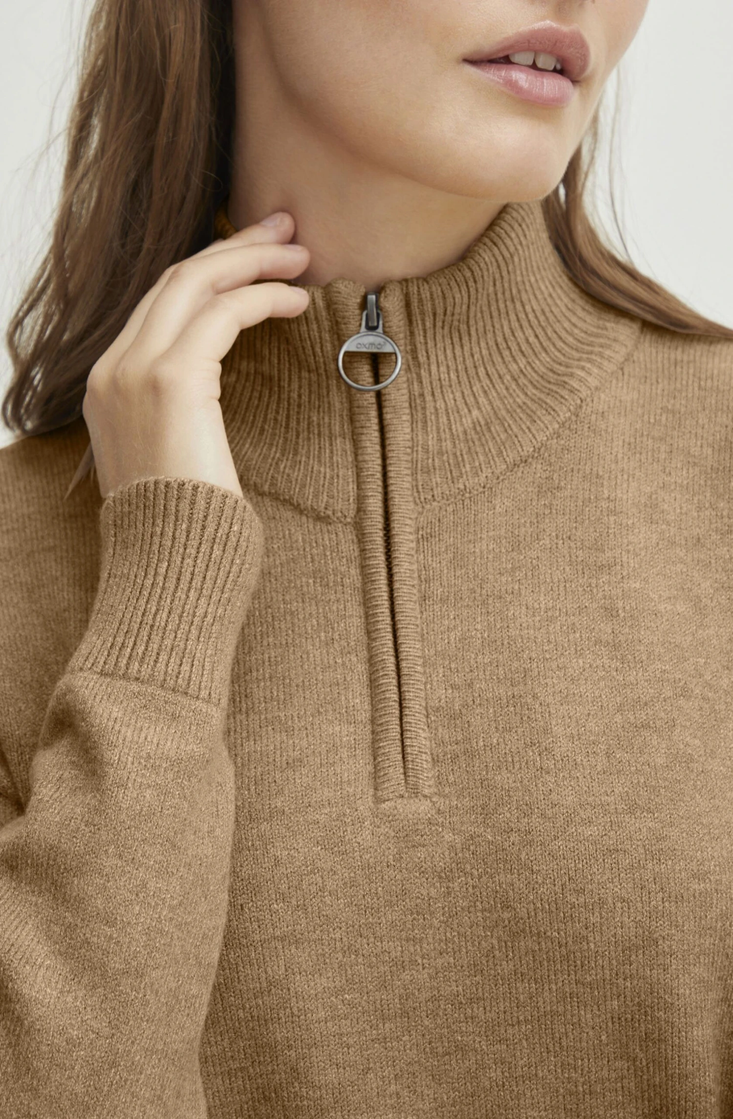 OXMO Rita - Jersey De Punto - Tannin Melange 4 OXMO Rita - Jersey De Punto - Tannin Melange - Imagen 4