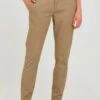 OXMO Pilar - Pantalones Chinos - Silver Mink