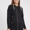 OXMO Oxvicky - Sudadera Con Cremallera - Black