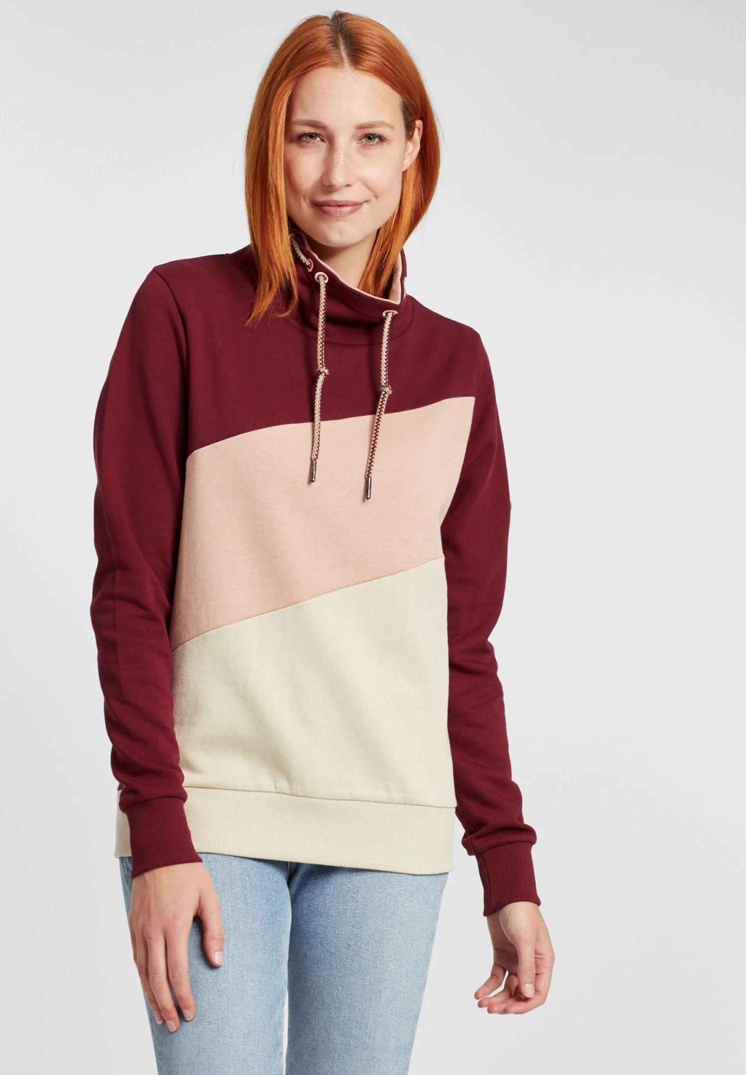 OXMO Oxagda - Sudadera - Wine Red 1 OXMO Oxagda - Sudadera - Wine Red