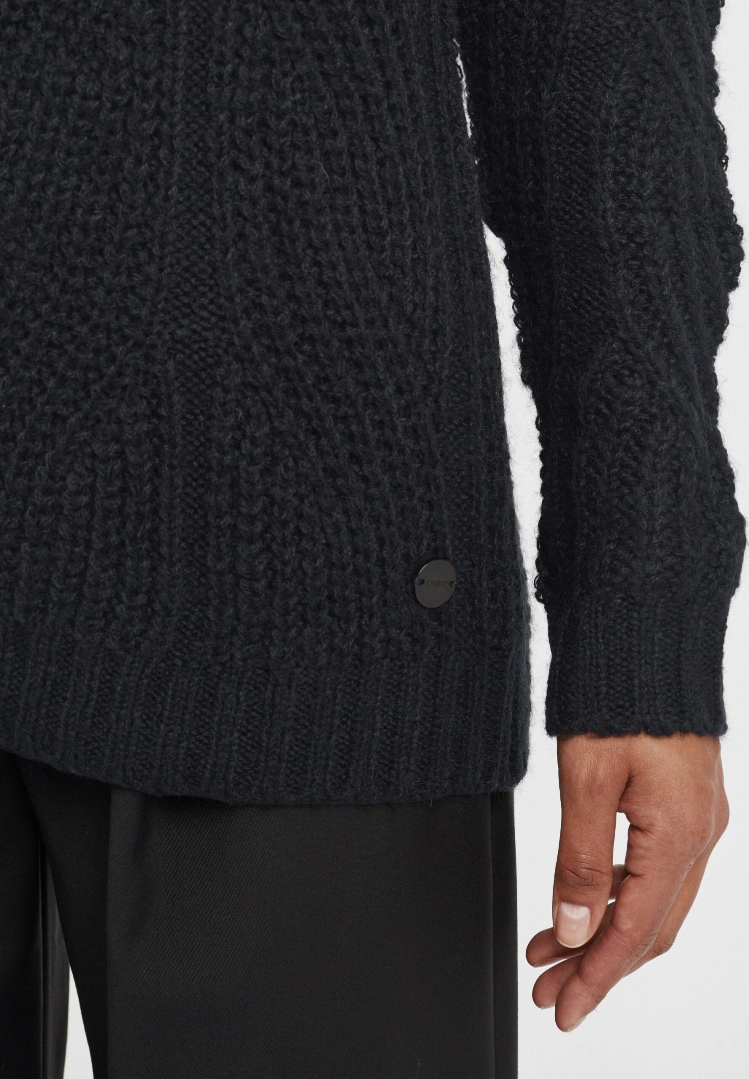 OXMO Oxchiara - Jersey De Punto - Insignia Blue 5 OXMO Oxchiara - Jersey De Punto - Insignia Blue - Imagen 5