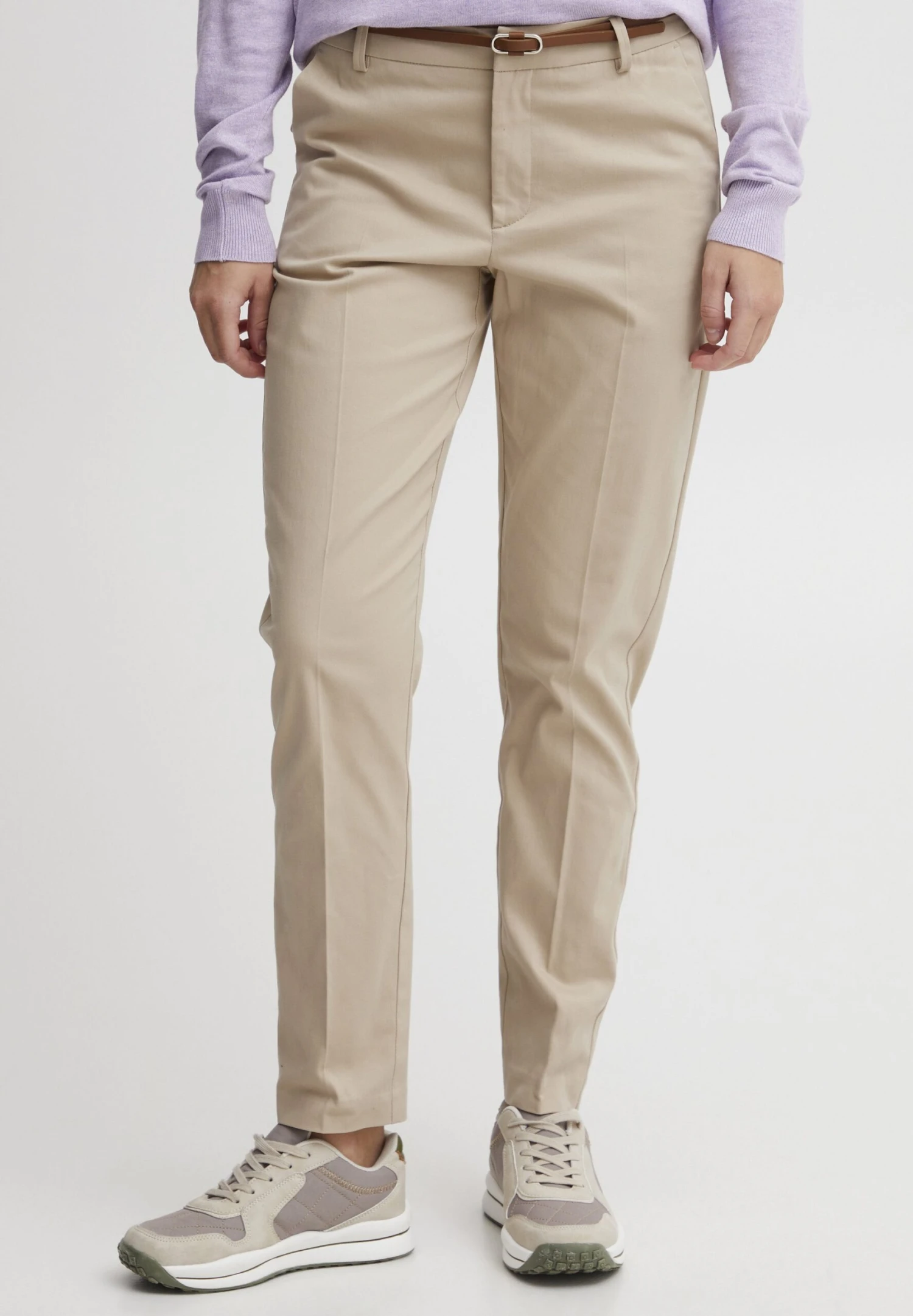OXMO Oxdaisy Pa - Pantalones - Beige 1 OXMO Oxdaisy Pa - Pantalones - Beige