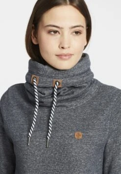 OXMO Oxcecilia - Jersey Con Capucha - Insignia Blue -OXMO Tienda de ventas 519a8f8bee7f4592a3d8ac8d4d45b407