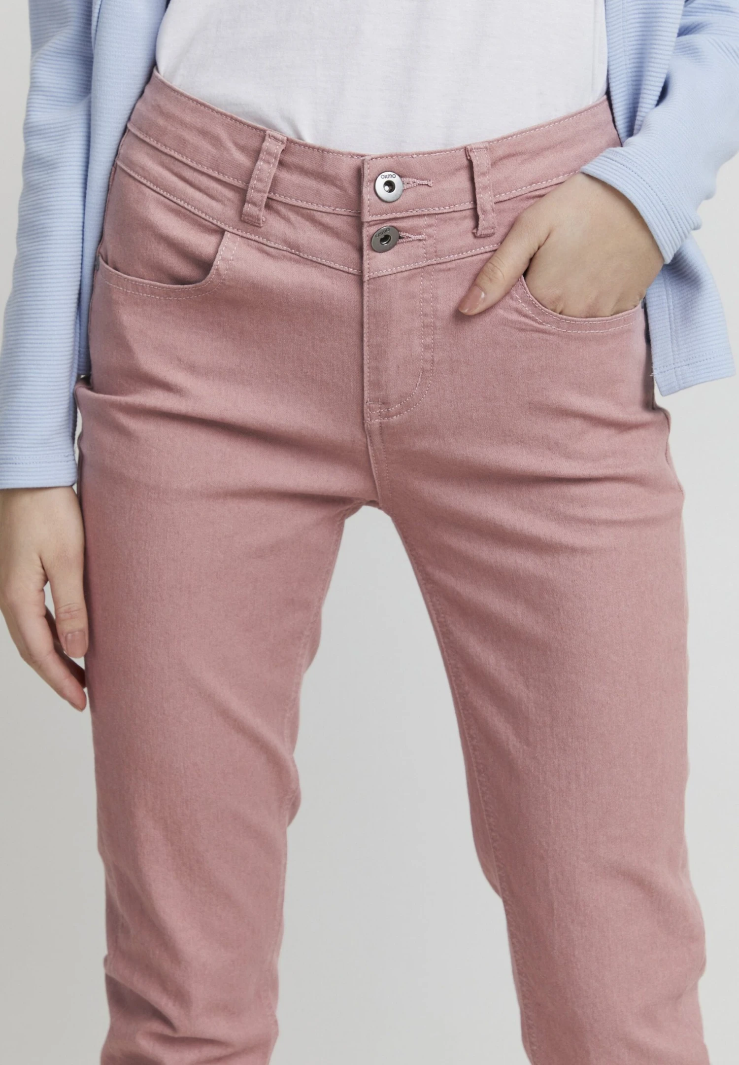 OXMO Oxpeetje - Pantalones - Ash Rose 4 OXMO Oxpeetje - Pantalones - Ash Rose - Imagen 4