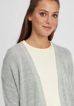OXMO Oxgisele - Chaqueta De Punto - Light Grey Melange -OXMO Tienda de ventas 5c0a61713fbd472283780a4b115d3c50