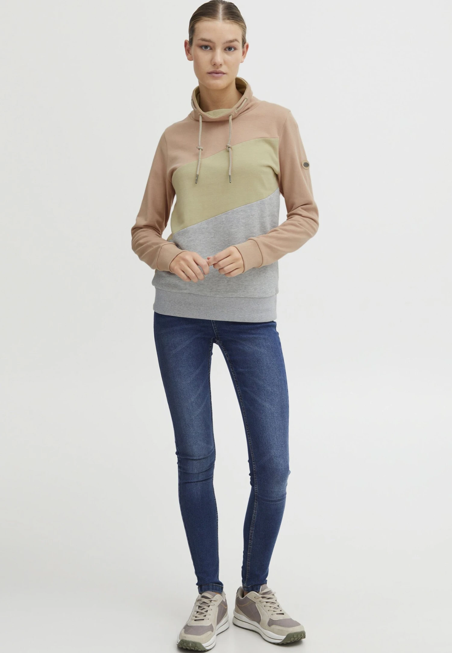 OXMO Oxagda - Sudadera - Mahogany Rose 2 OXMO Oxagda - Sudadera - Mahogany Rose - Imagen 2