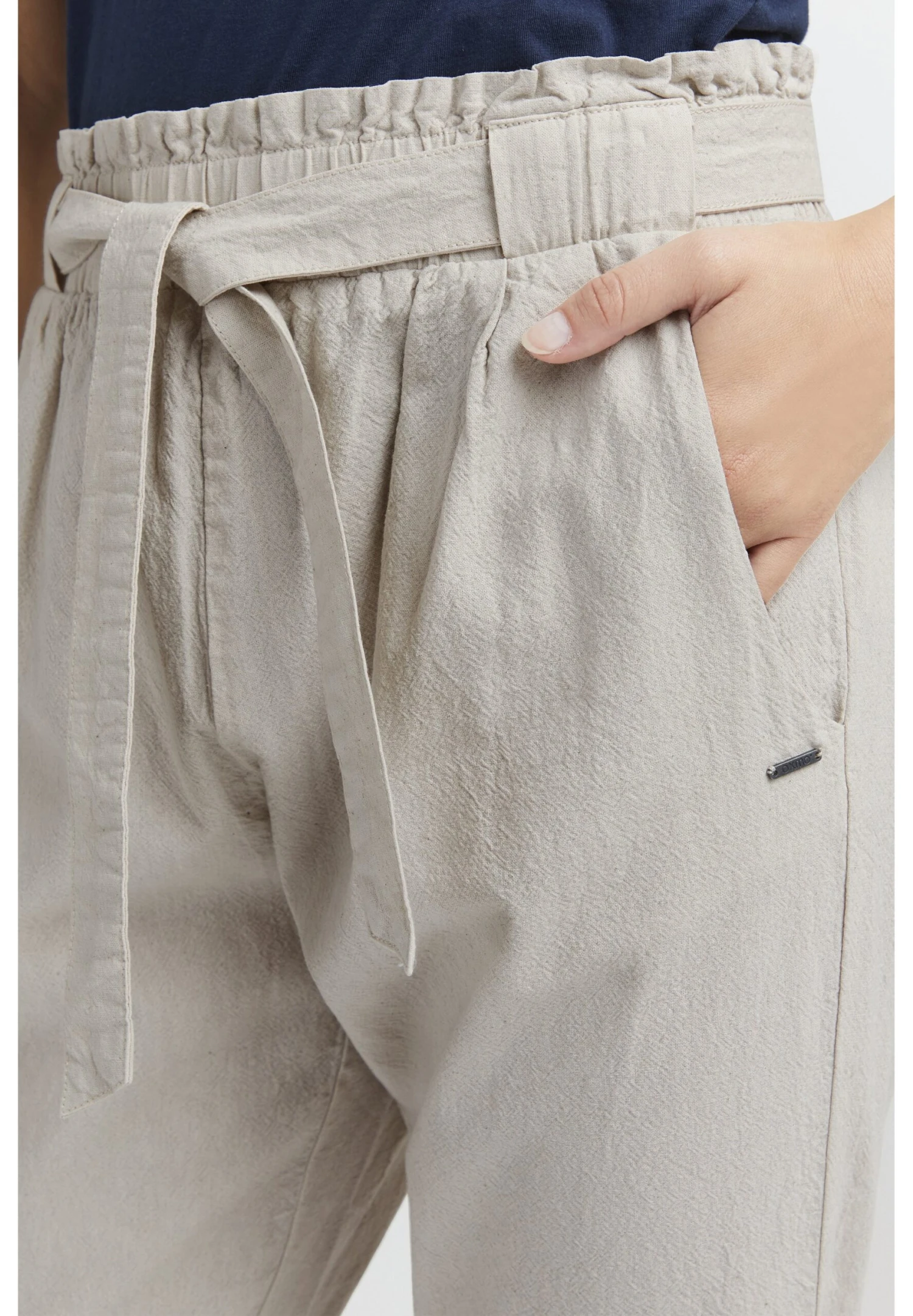 OXMO Pantalones - Oatmeal 4 OXMO Pantalones - Oatmeal - Imagen 4