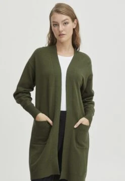 OXMO Oxritiana - Chaqueta De Punto - Rifle Green Melange