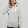 OXMO Oxolinda - Chaqueta De Punto - Oyster Gray Melange