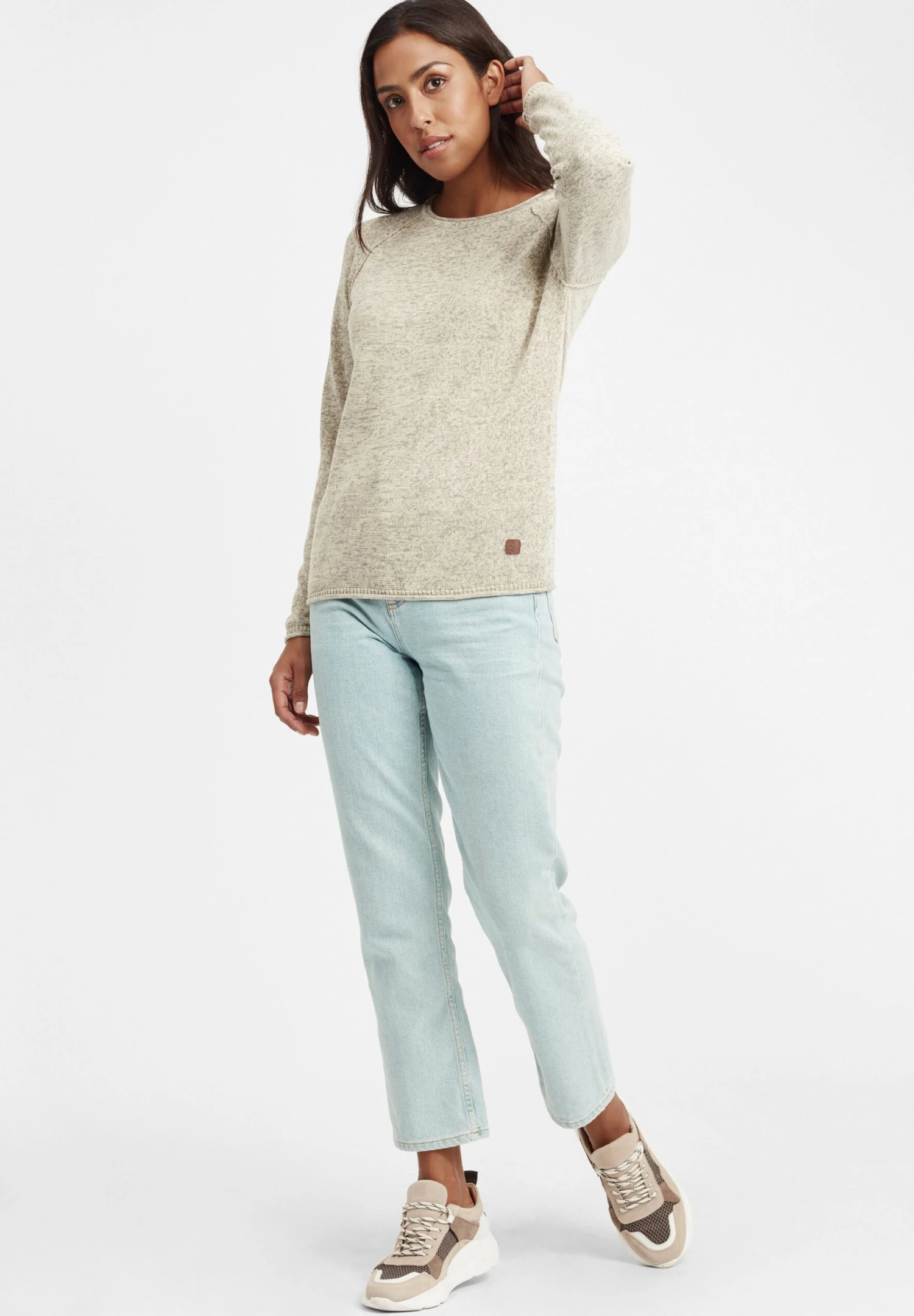 OXMO Oxdaniela - Jersey De Punto - Bone White 2 OXMO Oxdaniela - Jersey De Punto - Bone White - Imagen 2