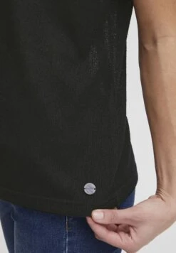 OXMO Oxkatie - Camiseta Básica - Black -OXMO Tienda de ventas 6e72753582444f9b9eca4daa0672740d