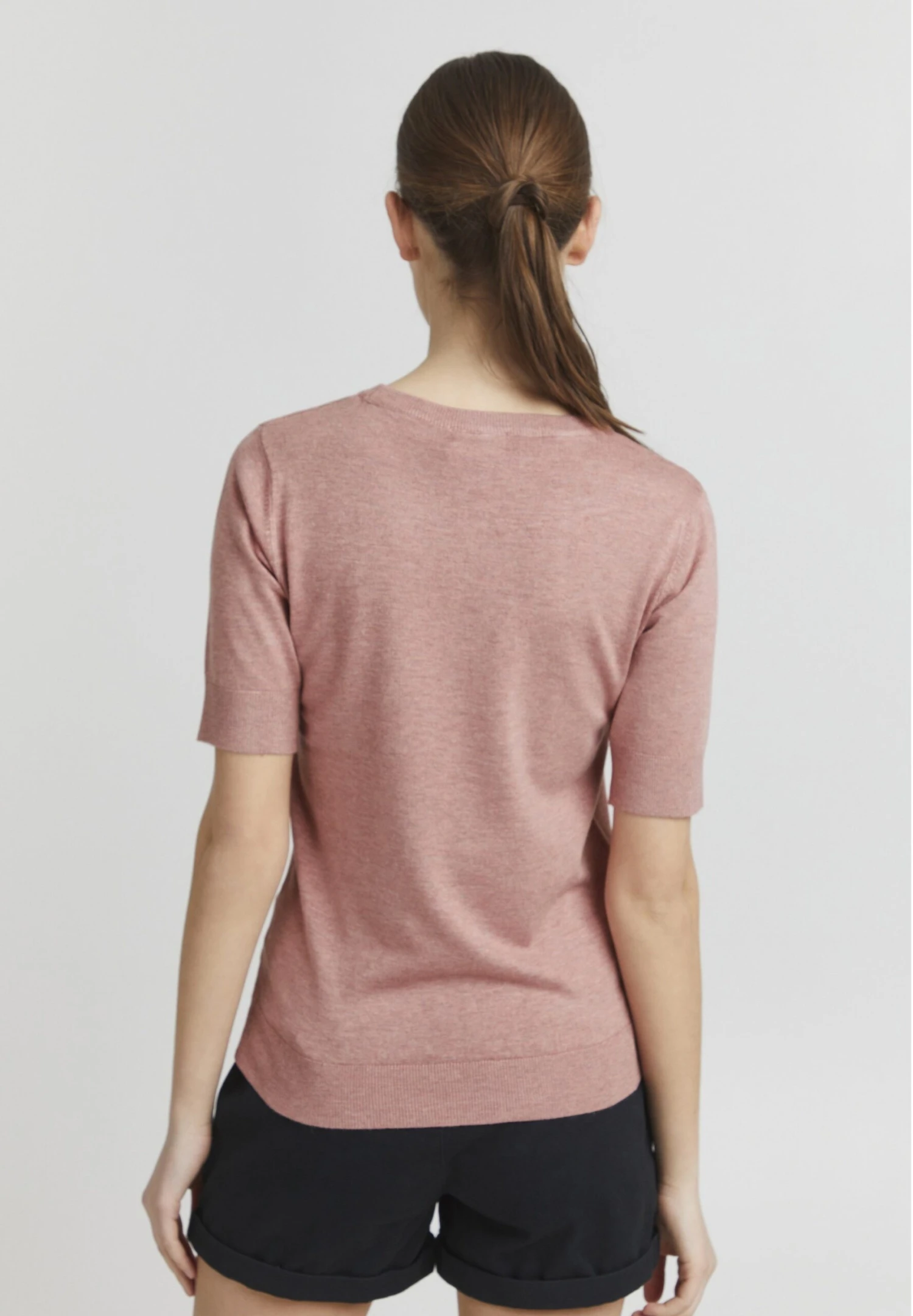 OXMO Oxhelin - Camiseta Básica - Ash Rose Melange 3 OXMO Oxhelin - Camiseta Básica - Ash Rose Melange - Imagen 3