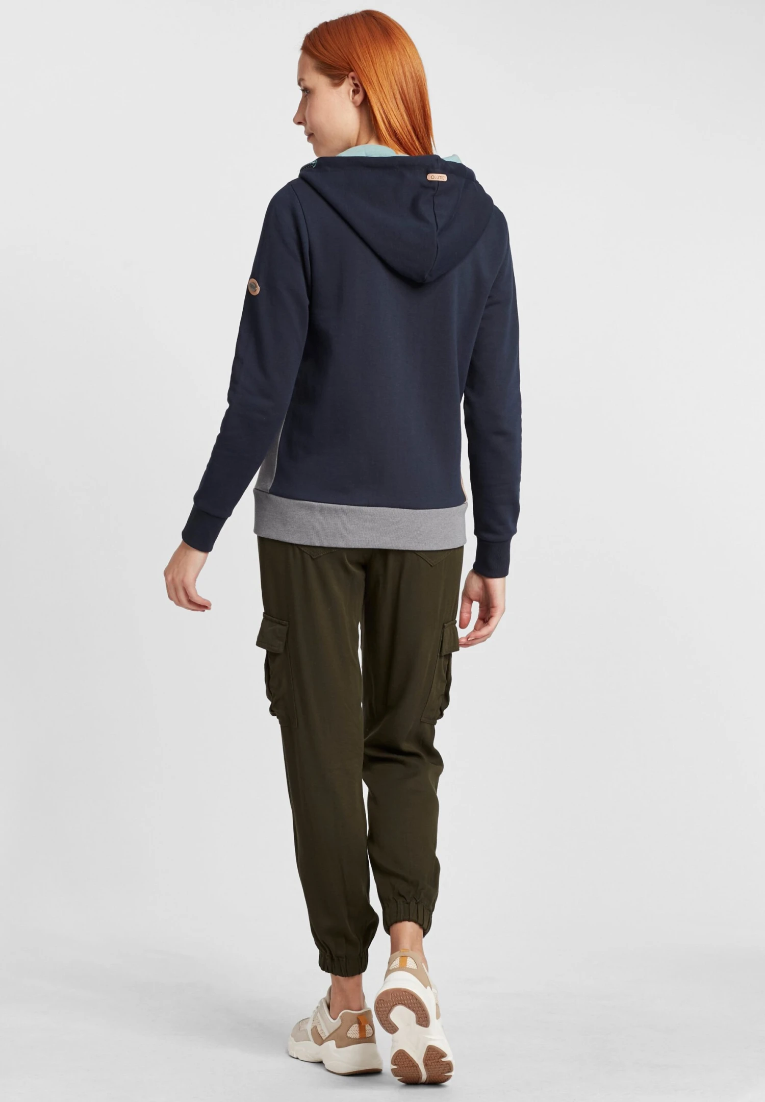 OXMO Oxaggi - Sudadera Con Cremallera - Insignia Blue 3 OXMO Oxaggi - Sudadera Con Cremallera - Insignia Blue - Imagen 3