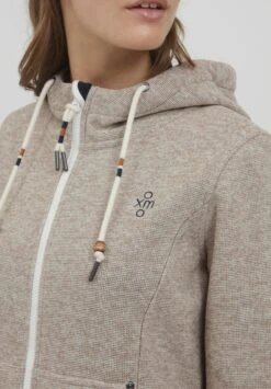 OXMO Oxfia - Sudadera Con Cremallera - Cloud Dancer -OXMO Tienda de ventas 706d8f123b18411cbc7aaae26d23fc0f