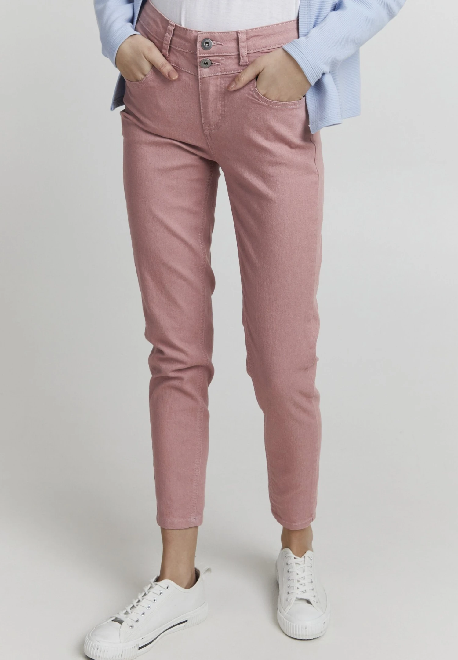 OXMO Oxpeetje - Pantalones - Ash Rose 1 OXMO Oxpeetje - Pantalones - Ash Rose
