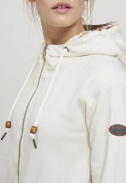 OXMO Oxulla - Sudadera Con Cremallera - Birch -OXMO Tienda de ventas 7b533c21a9d84a87b5023ab84401c156