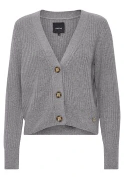 OXMO Oxnorene - Chaqueta De Punto - Mid Grey Melange -OXMO Tienda de ventas 7cf07ffffcd34aecbf6cf37b680eccc3