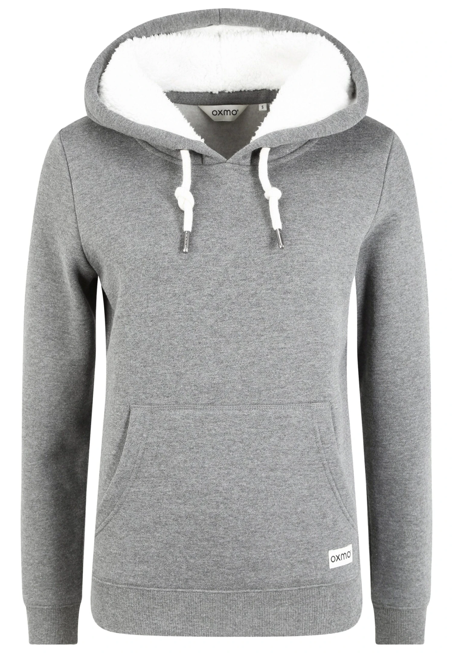 OXMO Oxbinna - Jersey Con Capucha - Grey Melange 6 OXMO Oxbinna - Jersey Con Capucha - Grey Melange - Imagen 6