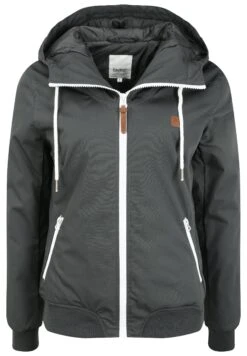 OXMO Oxtila - Chaqueta De Entretiempo - Dark Grey -OXMO Tienda de ventas 81ddf3633a684f5f911f68817a55a483