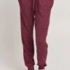 OXMO Oxbenita - Pantalones Deportivos - Wine Red Melange