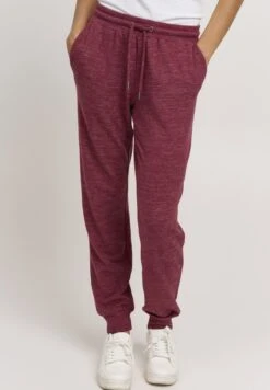 OXMO Oxbenita - Pantalones Deportivos - Wine Red Melange