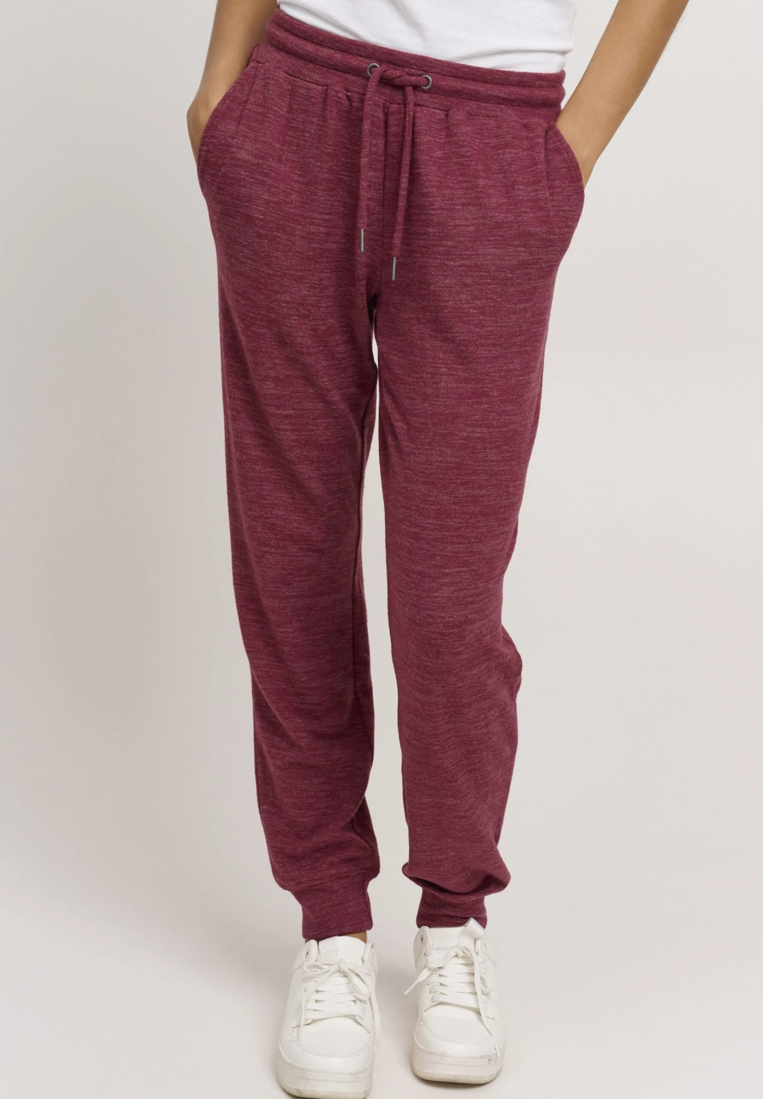 OXMO Oxbenita - Pantalones Deportivos - Wine Red Melange 1 OXMO Oxbenita - Pantalones Deportivos - Wine Red Melange