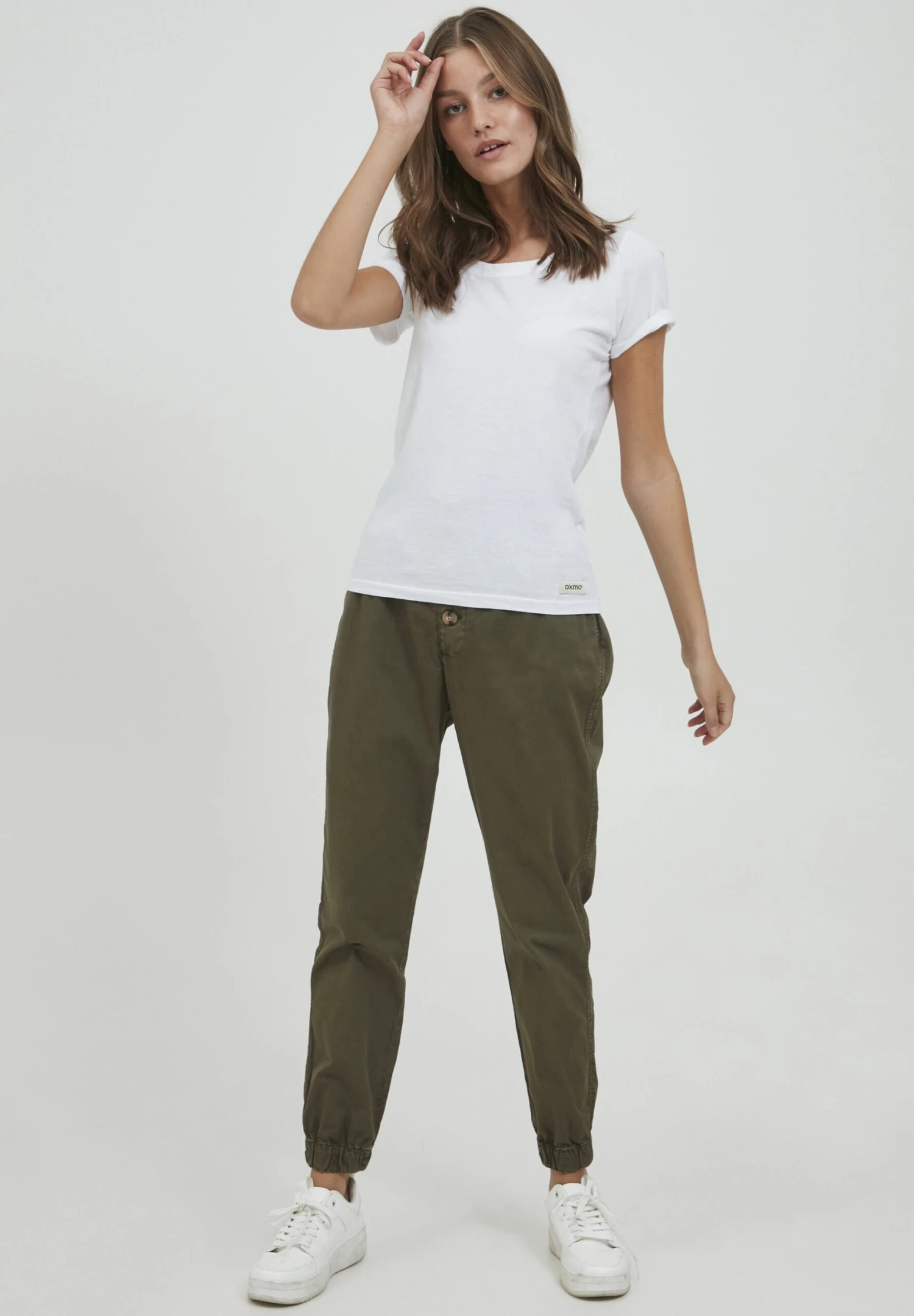 OXMO Oxconzi - Pantalones - Ivy Green 1 OXMO Oxconzi - Pantalones - Ivy Green