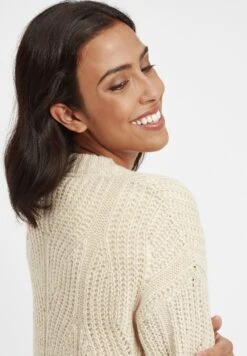 OXMO Oxclea - Chaqueta De Punto - Oyster Grey Melange -OXMO Tienda de ventas 90b2c3e025c745a48a303643e51a6b0b