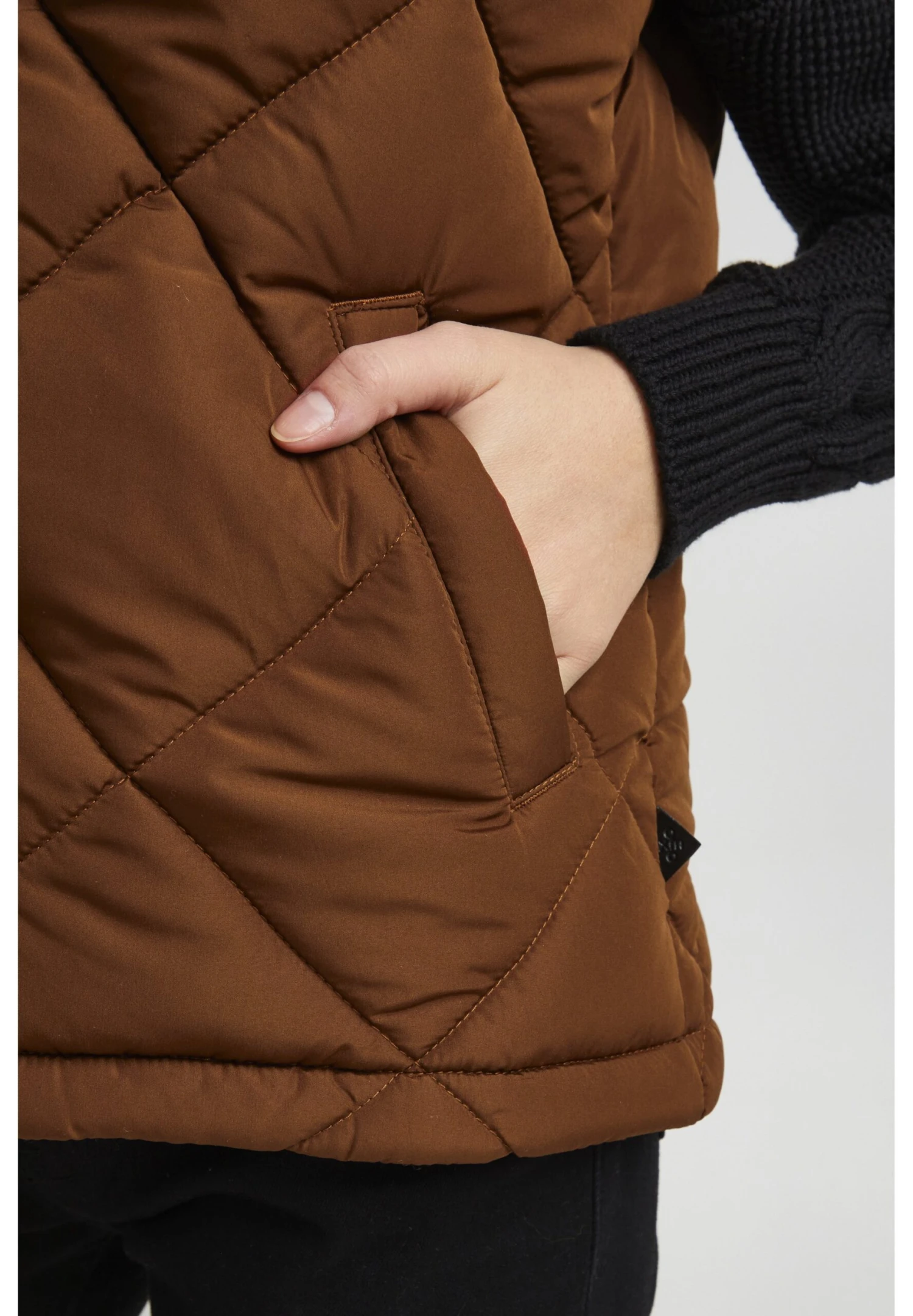 OXMO Oxstana - Chaleco - Tortoise Shell 5 OXMO Oxstana - Chaleco - Tortoise Shell - Imagen 5